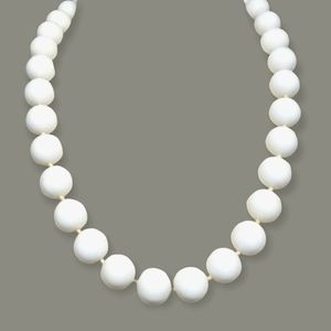 Vintage 1960s Mid  Century signed West Germany Chunky Bead Necklace